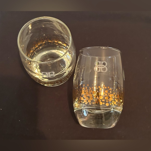 2 Bailey’s Irish Cream Confetti Gold Dot Rocks glasses. - Picture 5 of 10
